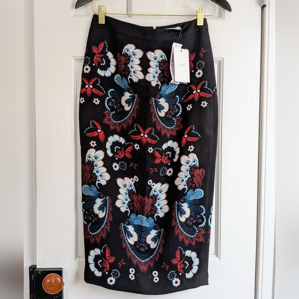 NWT A.L.C. Silk Skirt